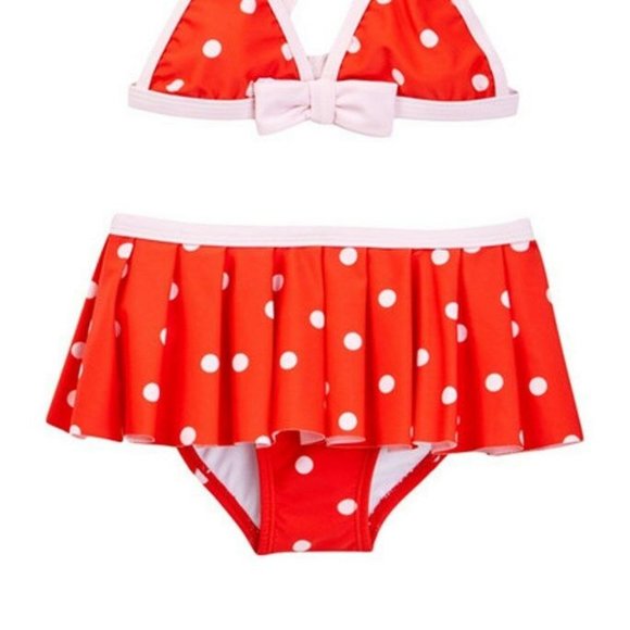 KATE SPADE GIRLS Polka Dot Two-Piece Swimsuit - Picture 3 of 3